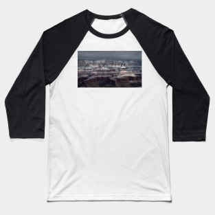 Grand Canyon Snow Baseball T-Shirt